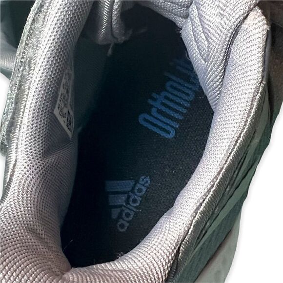 Mens Adidas‎ Explosive Bounce Basketball Grey Lime Green Shoes 6 main image 11